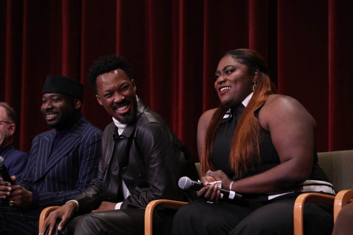 Corey Hawkins, Danielle Brooks at 