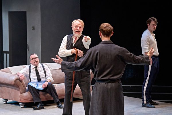 Nicolas Tennant, Jared Harris, Robert Emms & David Angland Photo