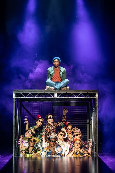 Tyrone Huntley and cast Photo