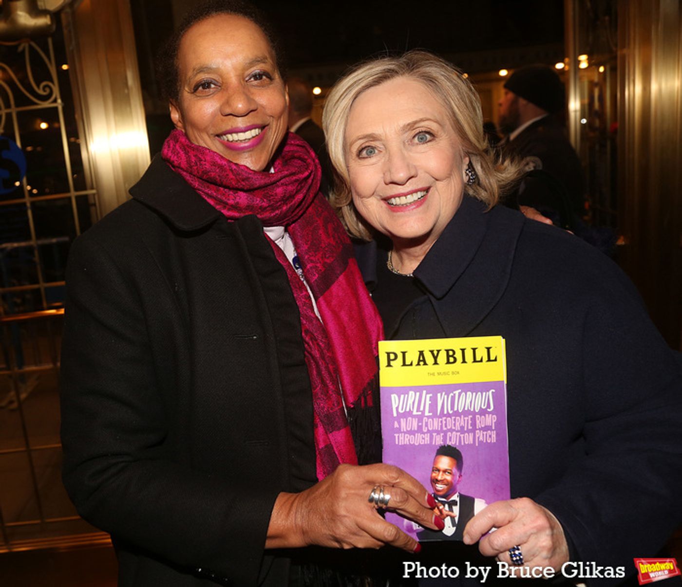 Photos: Hillary Clinton Visits PURLIE VICTORIOUS on Broadway  Image