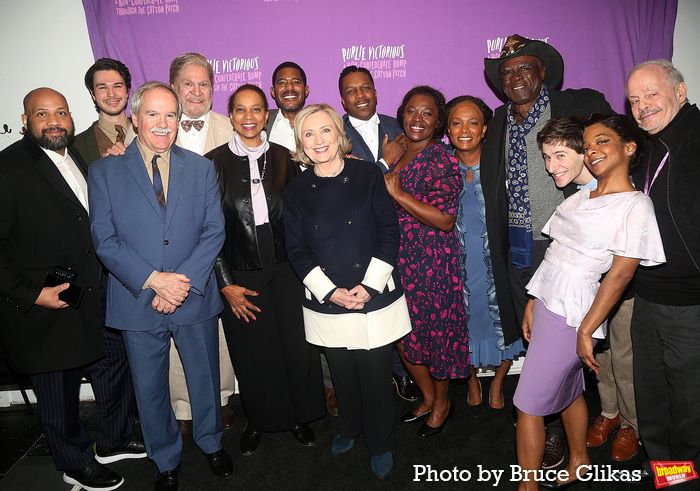 Photos: Hillary Clinton Visits PURLIE VICTORIOUS on Broadway — photo 3 of 8