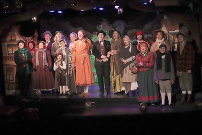 A Christmas Carol the Musical at the Players Theatre  Photo