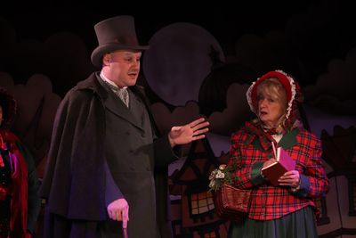 A Christmas Carol the Musical at the Players Theatre  Photo