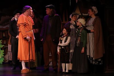 A Christmas Carol the Musical at the Players Theatre  Photo
