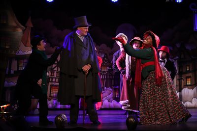 A Christmas Carol the Musical at the Players Theatre  Photo