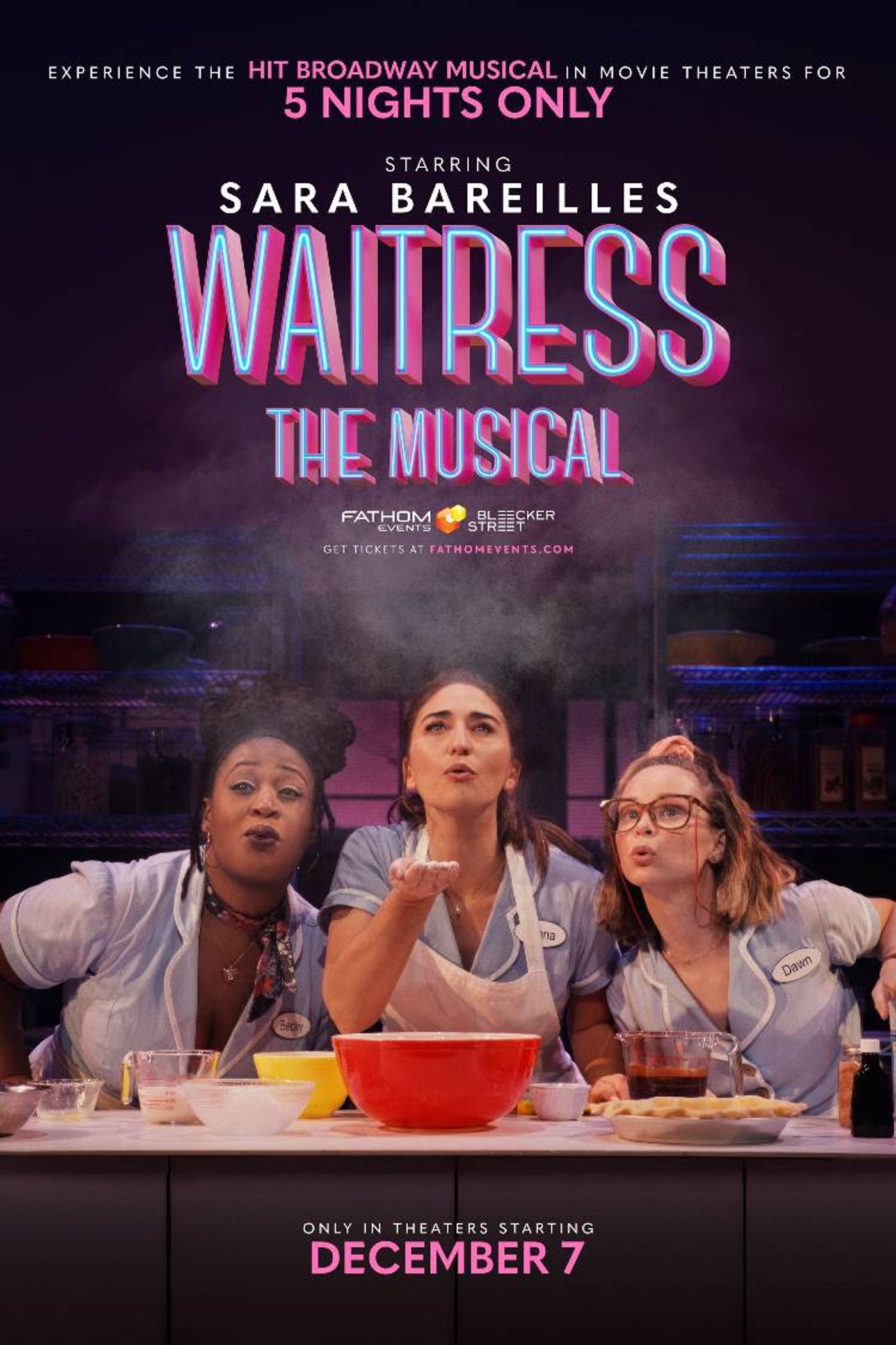 Streaming: Sara Bareilles Dons Her Apron Again For The Special Engagement Feature Film WAITRESS: THE MUSICAL  Image