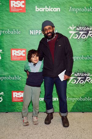 Adeel Akhtar and guest @ BroadwayWorld Adeel Akhtar and guest Photo