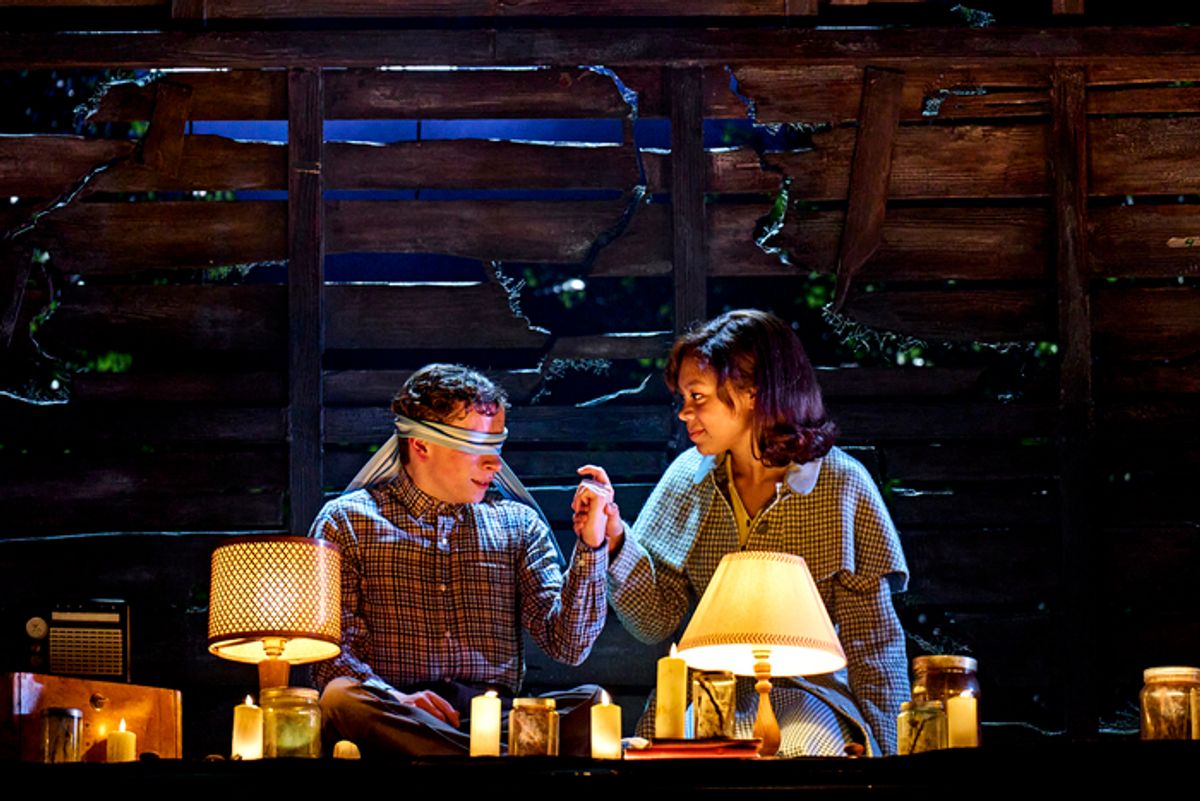 Louis McCartney (Henry Creel), Ella Karuna Williams (Patty Newby) at 