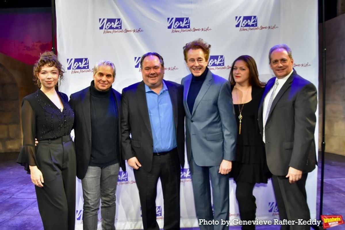 Alexa Racioppi (Associate Choreographer), Alex Sanchez (Choreographer), Kyle Rosen (Music), Don Stephenson (Director), Amanda Kate Joshi  (Associate Director) and Laurence Holzman at 