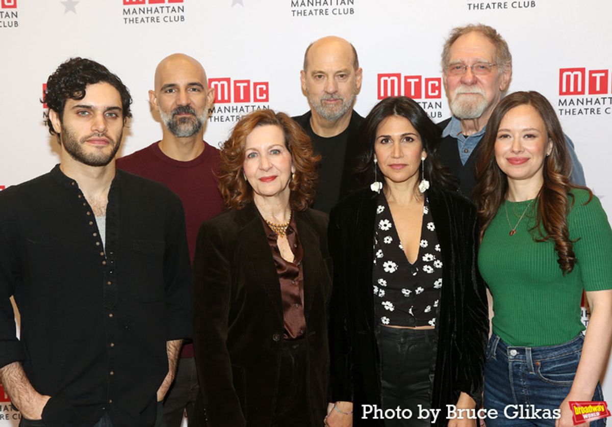 Aria Shahghasemi, Nael Nacer, Betsy Aidem, Anthony Edwards, Francis Benhamou, Richard Masur and Molly Ranson at 
