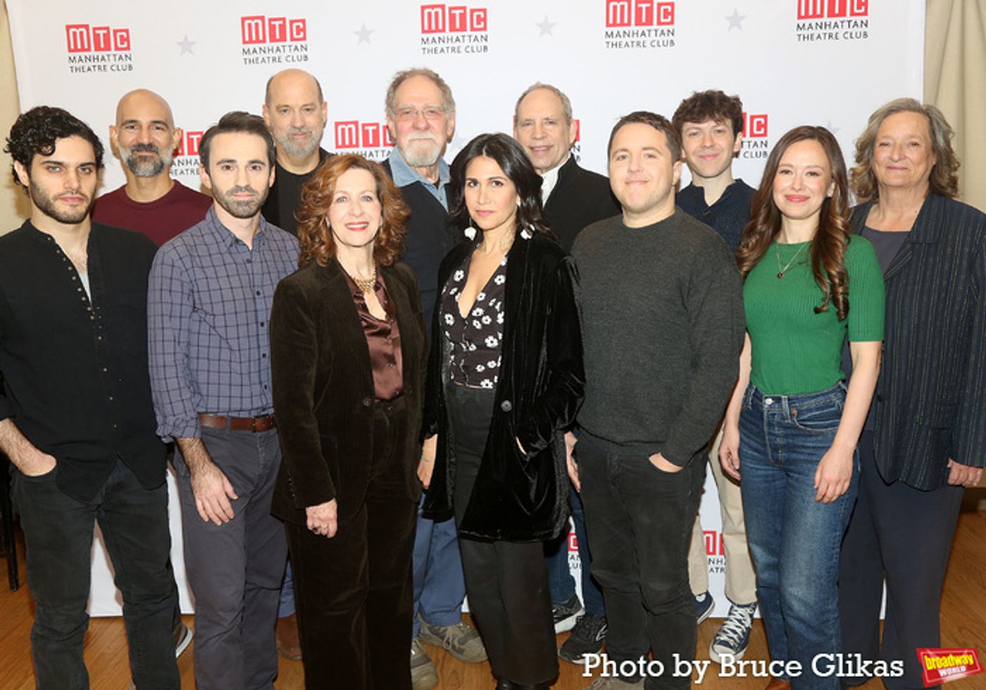 Photos: The Cast of PRAYER FOR THE FRENCH REPUBLIC Meets the Press  Image