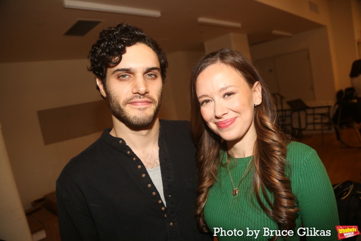 Aria Shahghasemi and Molly Ranson at 