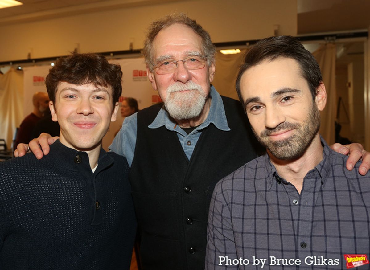 Ethan Haberfield, Richard Masur and Ari Brand at 