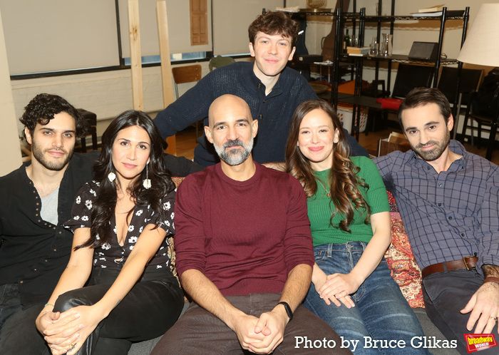Photos: The Cast of PRAYER FOR THE FRENCH REPUBLIC Meets the Press — photo 12 of 15