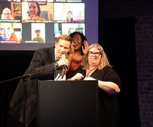 New York City Council Member Erik Bottcher, IndieSpace Program Manager Veshonte Brown Photo