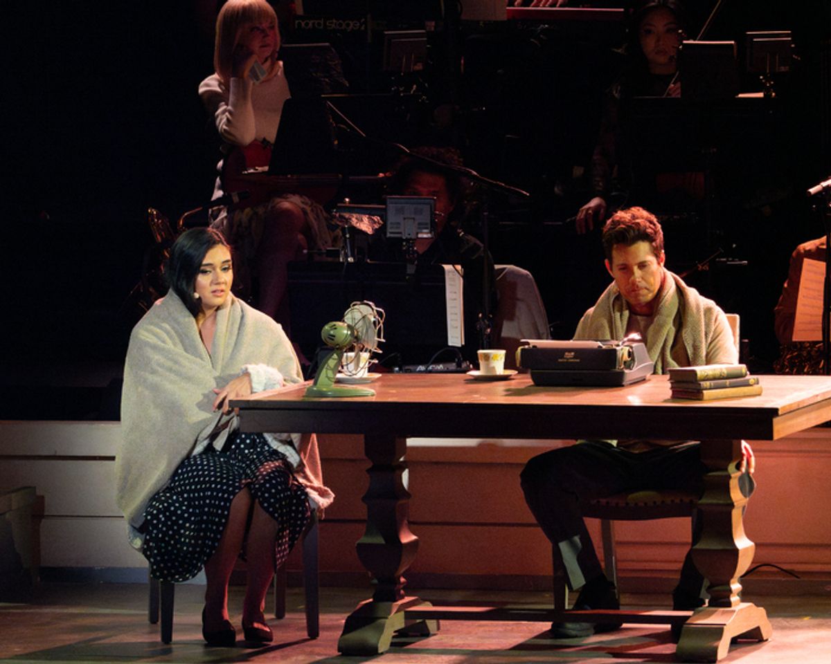 Nina Nelson and Drew Seeley at 