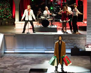 Rex Smith, James Byous, Parissa Koo, Darrel Morris Jr, Brian McKnight Jr, and Drew Se Photo