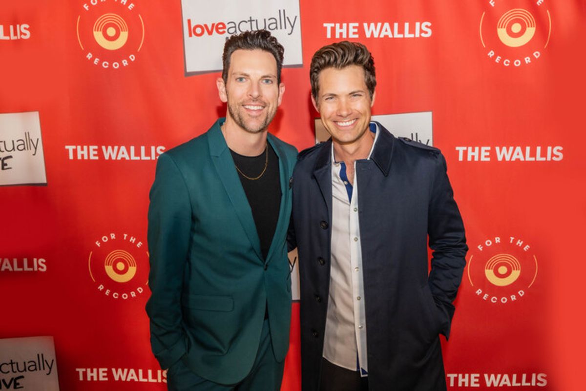 Chris Mann and Drew Seeley at 
