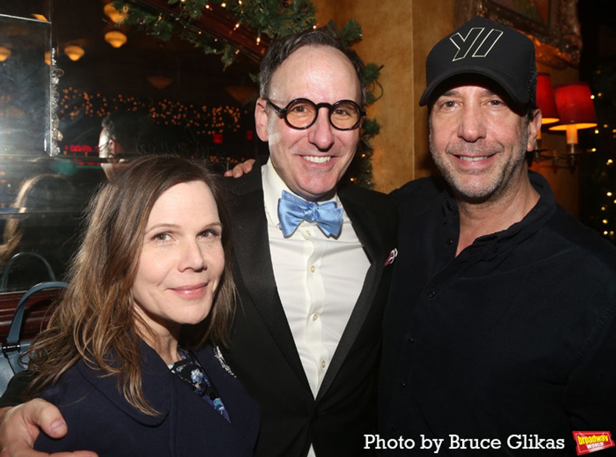 Laura Eason, Erik Lochtefeld and David Schwimmer at 