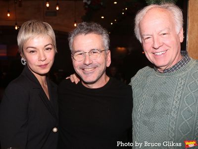 Julia Chan, David Cromer and Reed Birney Photo