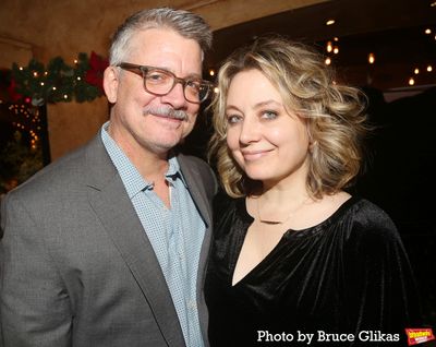 Chris Henry Coffey and Jennifer Mudge Photo