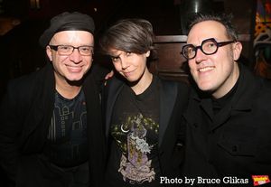 Set Designer Dane Laffrey, Playwright Jen Silverman Photo