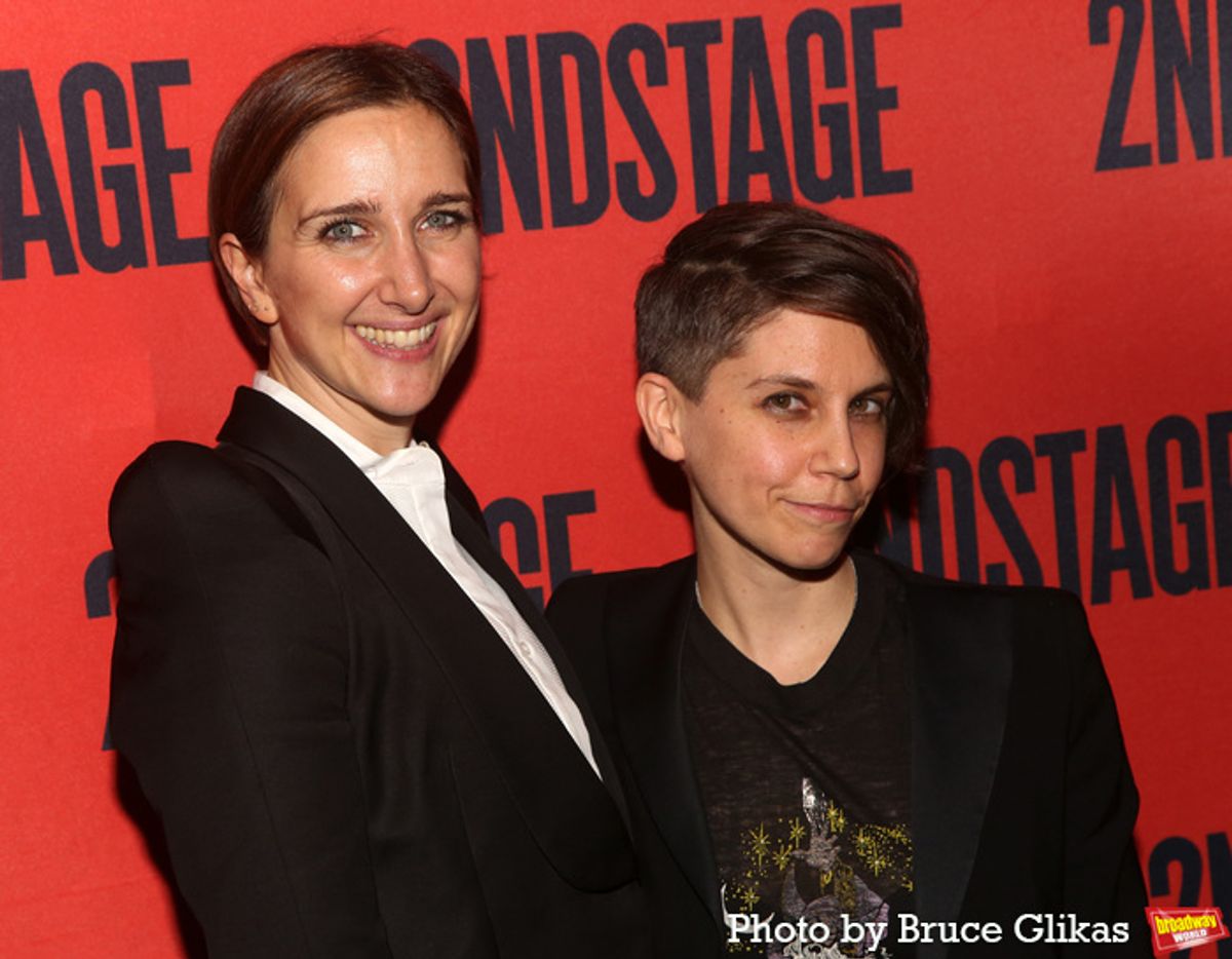 Director Tyne Rafaeli and Playwright Jen Silverman at 