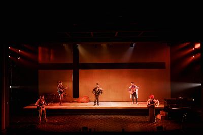 Glenn Stanton, LJ Benet, Kasper, Sammy Linkowski and Valerie Larsen Photo