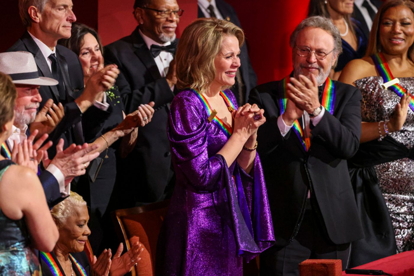 Photos: Inside the Kennedy Center Honors, Honoring Billy Crystal, Renée Fleming, Barry Gibb, Queen Latifah, and Dionne Warwick  Image