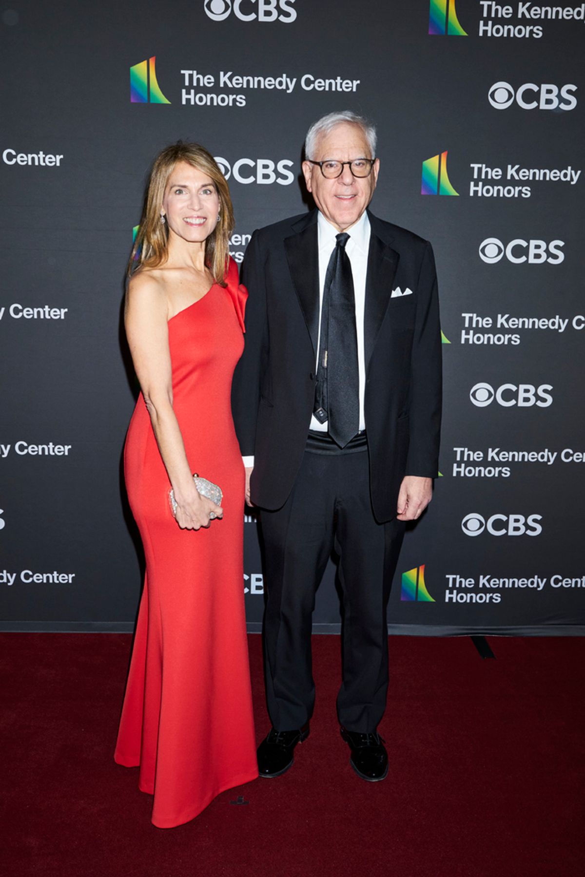 Caryn Zucker and David M. Rubenstein at 