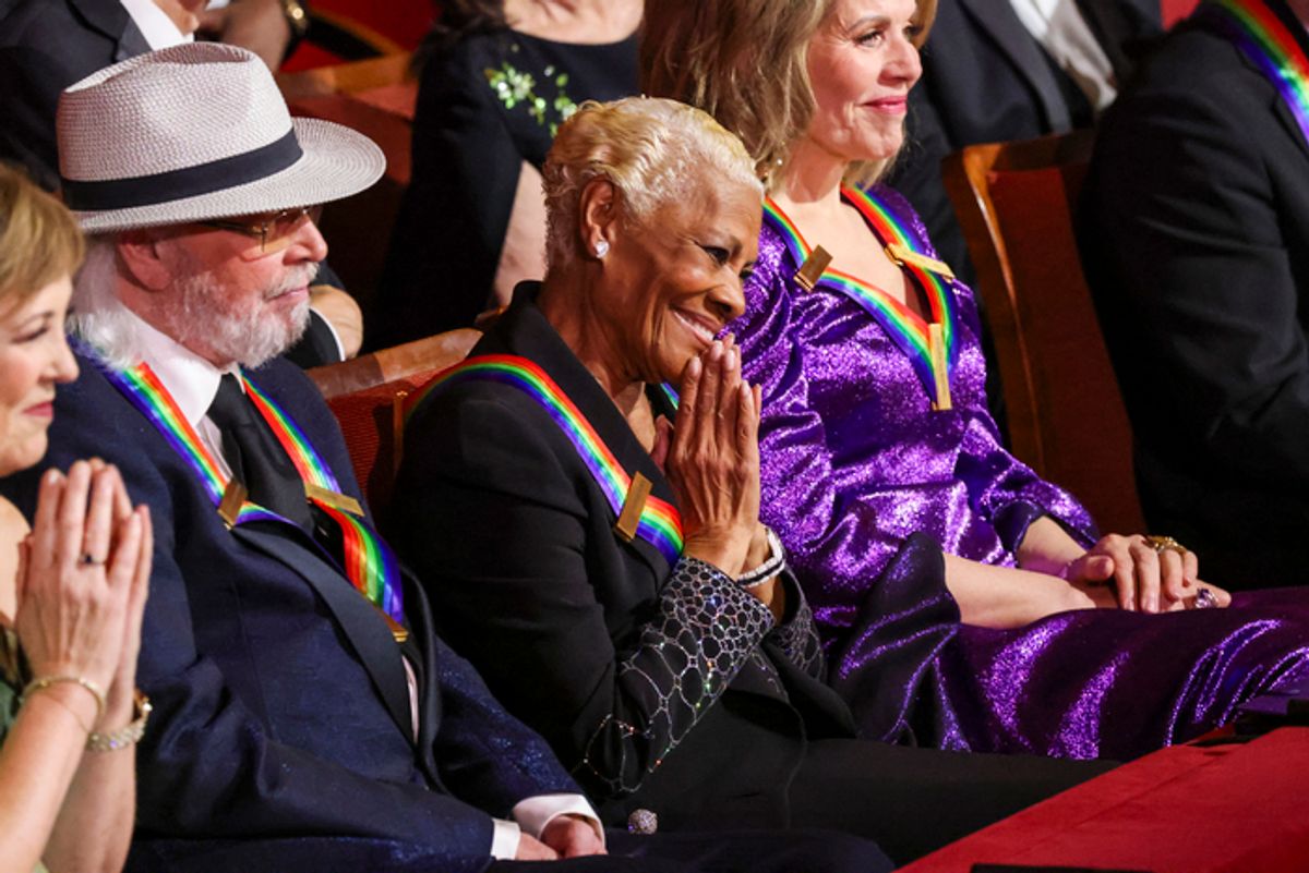 Barry Gibb and Dionne Warwick  at 