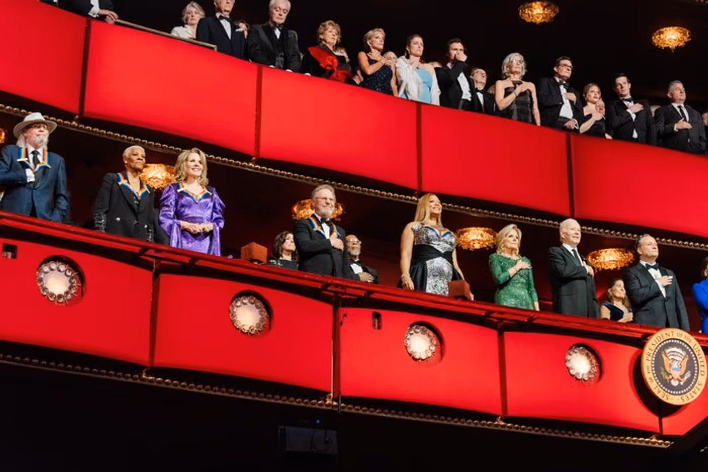 Photos: Inside the Kennedy Center Honors, Honoring Billy Crystal, Renée Fleming, Barry Gibb, Queen Latifah, and Dionne Warwick  Image