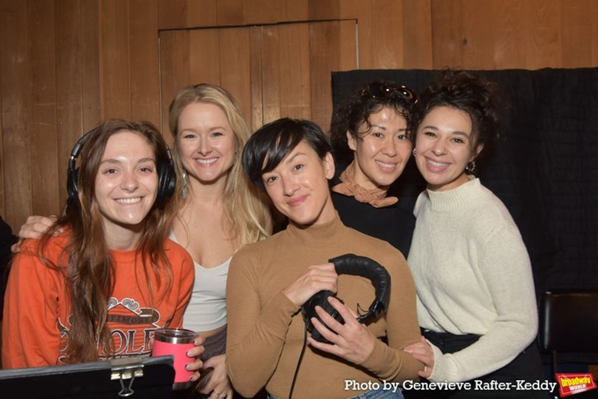 Samantha Pollino, DeLaney Westfall, Joanna Carpenter, Ruthie Ann Miles and Mia Pinero at 