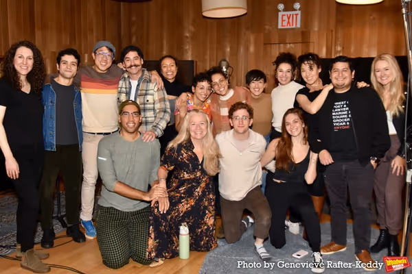 The Cast and Musicians of Sweeney Todd that includes-Nathan Salstone, Bruce De La Cru Photo