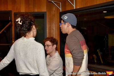 Mia Pinero, Nathan Salstone and Raymond J. Lee Photo