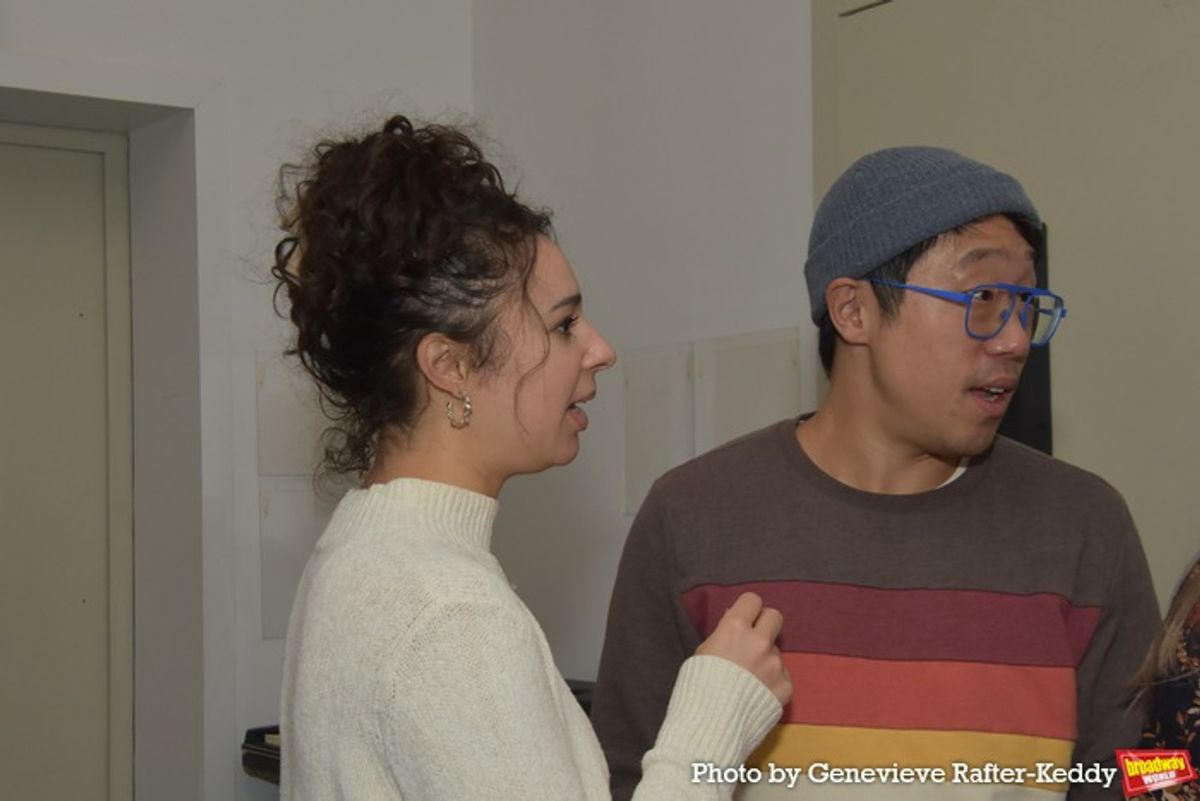 Mia Pinero and Raymond J. Lee at 