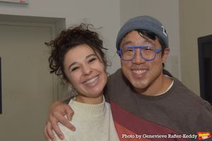 Mia Pinero and Raymond J. Lee @ BroadwayWorld Mia Pinero and Raymond J. Lee Photo