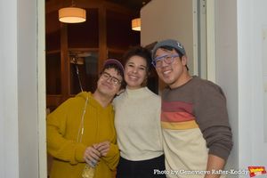 Gaten Matarazzo, Mia Pinero and Raymond J. Lee @ BroadwayWorld Gaten Matarazzo, Mia Pinero and Raymond J. Lee Photo