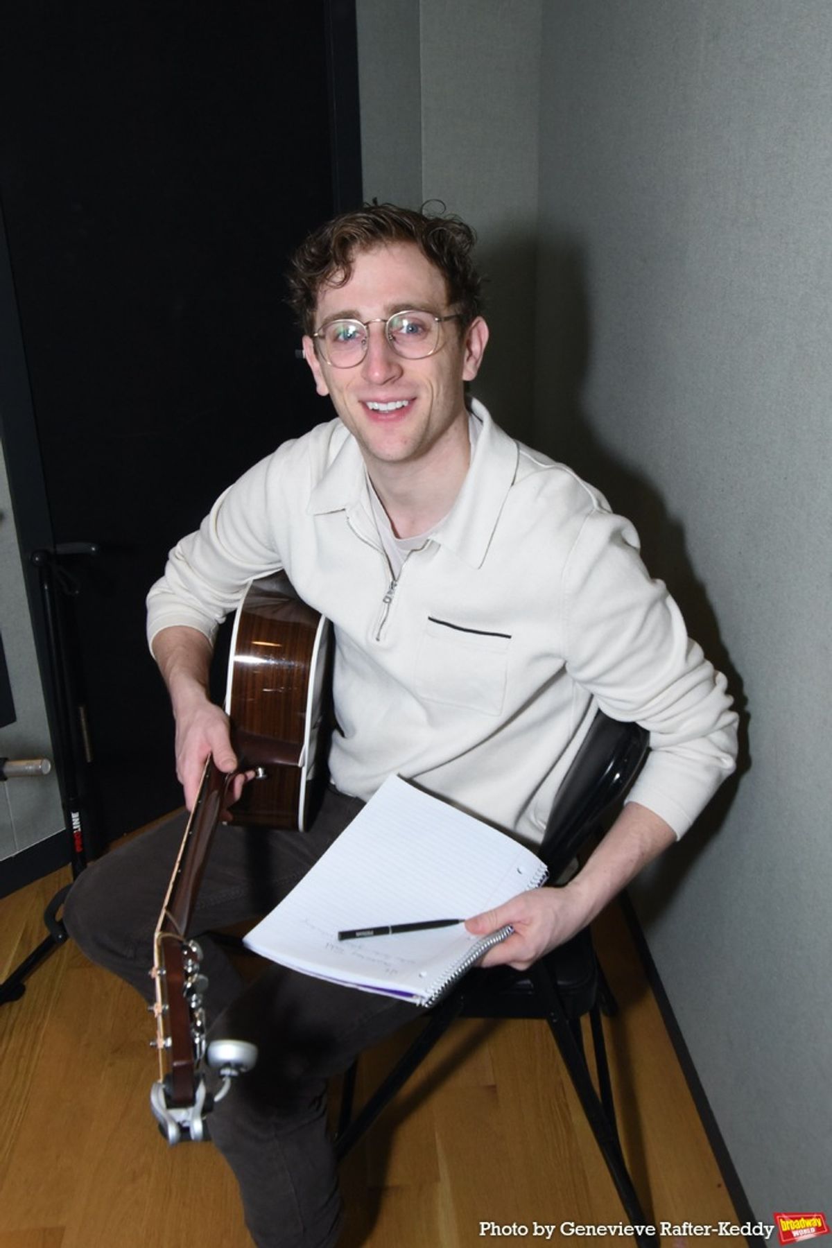 Nathan Salstone (Music Director, and Guitar) at 