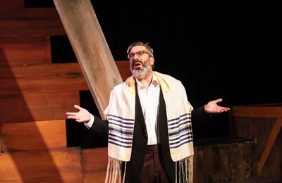 Dave Rabinow in INDECENT at Wilbury Theatre Group; photo by Erin X. Smithers. Photo