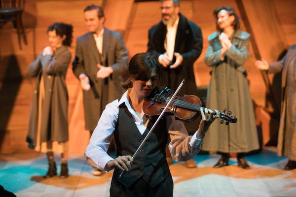 Florence Wallis in INDECENT at Wilbury Theatre Group; photo by Erin X. Smithers. Photo