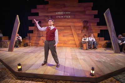 Chris Stahl in INDECENT at Wilbury Theatre Group; photo by Erin X. Smithers. Photo