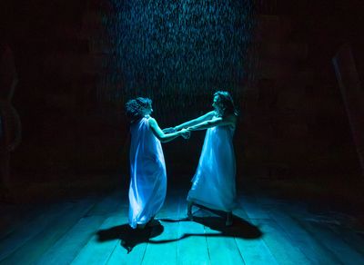 Anna Slate and Aimee Doherty in INDECENT at Wilbury Theatre Group; photo by Erin X. S Photo