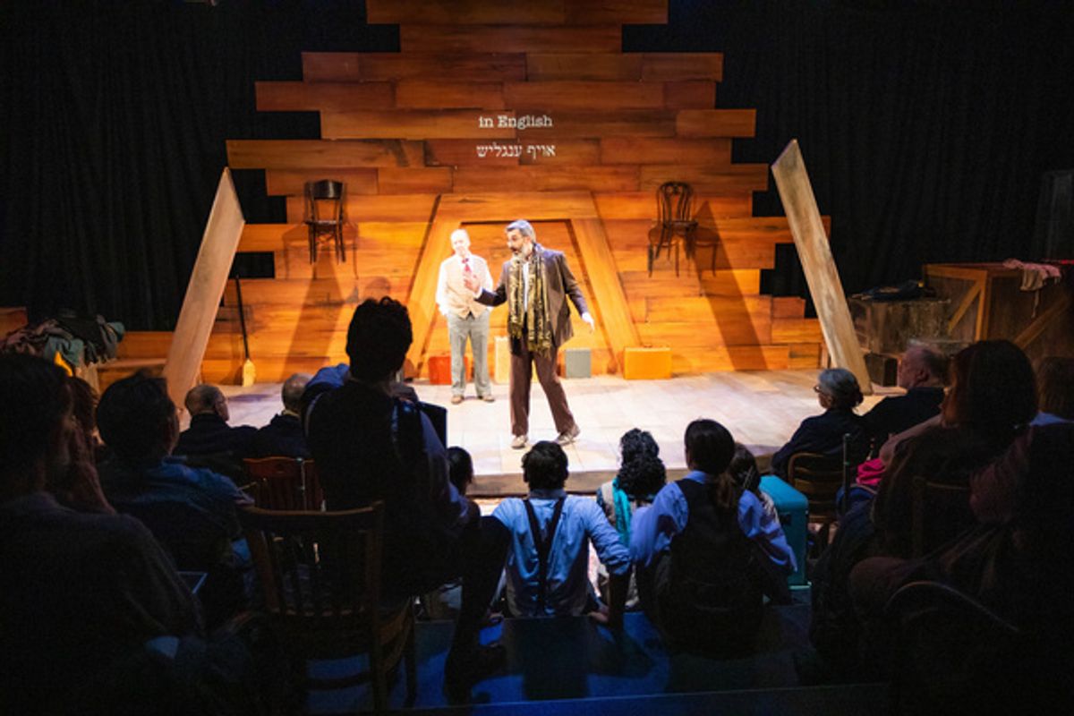 Dave Rabinow in INDECENT at Wilbury Theatre Group; photo by Erin X. Smithers. at 