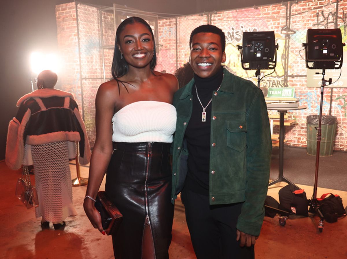 Patina Miller and Mekai Curtis at 