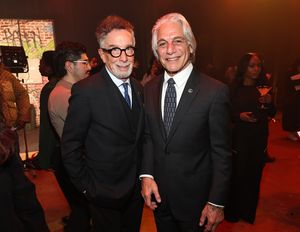 Mark Canton and Tony Danza @ BroadwayWorld Mark Canton and Tony Danza Photo