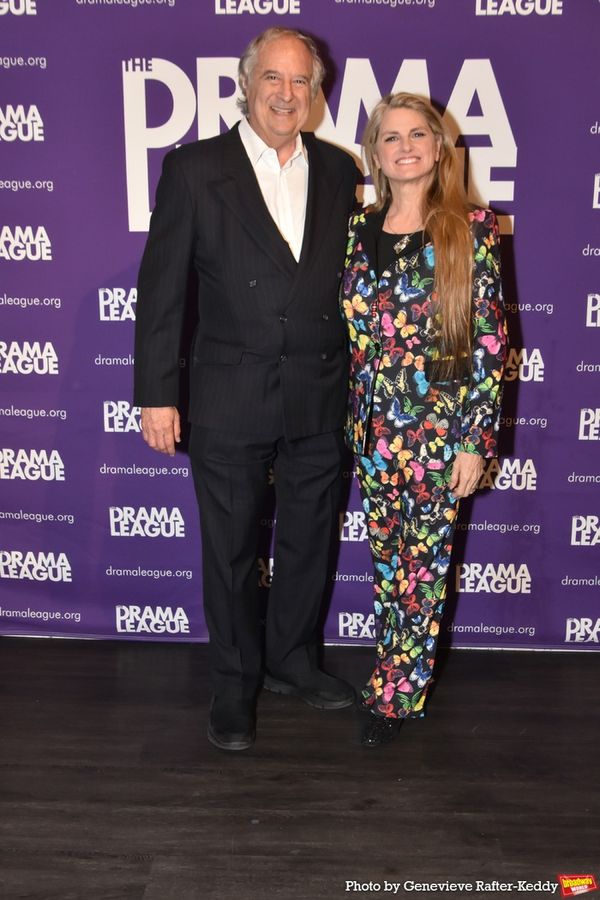 Stewart F. Lane and Bonnie Comley (President of The Drama League) Photo