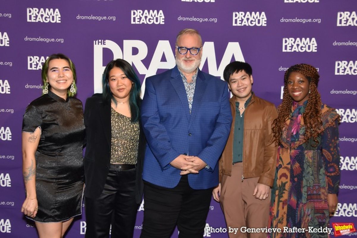 Gabriel Stelian-Shanks joins with Stage Directors Assistants- Susanna Jaramillo, Michele Chan, Sanhawich Meateanuwat and Vanessa Ogbuehi at 