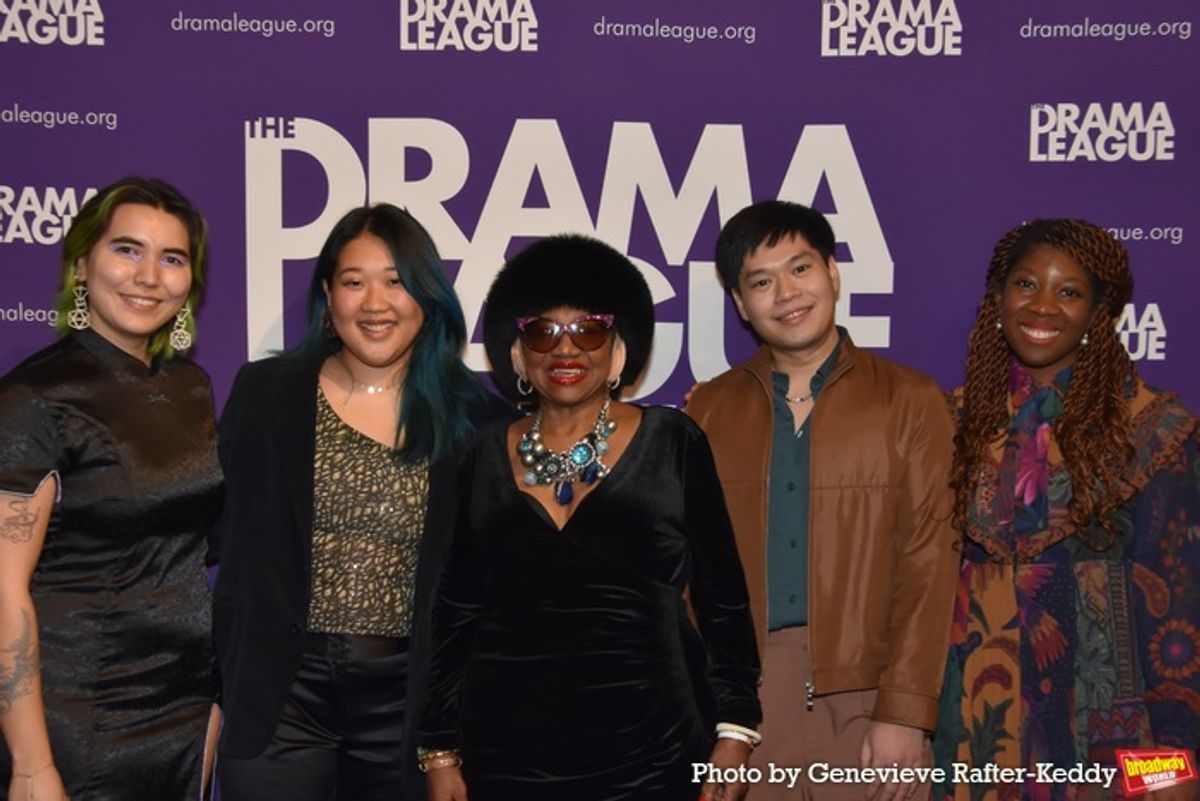 Irene Gandy joins with Stage Directors Assistants- Susanna Jaramillo, Michele Chan, Sanhawich Meateanuwat and Vanessa Ogbuehi at 