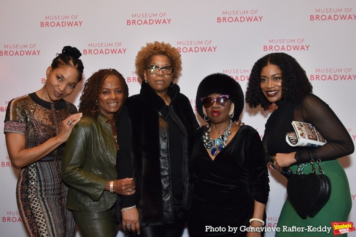 Lisa Arrindell, Vanessa Bell Calloway, Rowena Husbands, Irene Gandy and Roxanne Cade at 